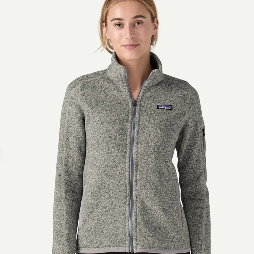 Patagonia Gray Utility Jacket Stand-Up Collar